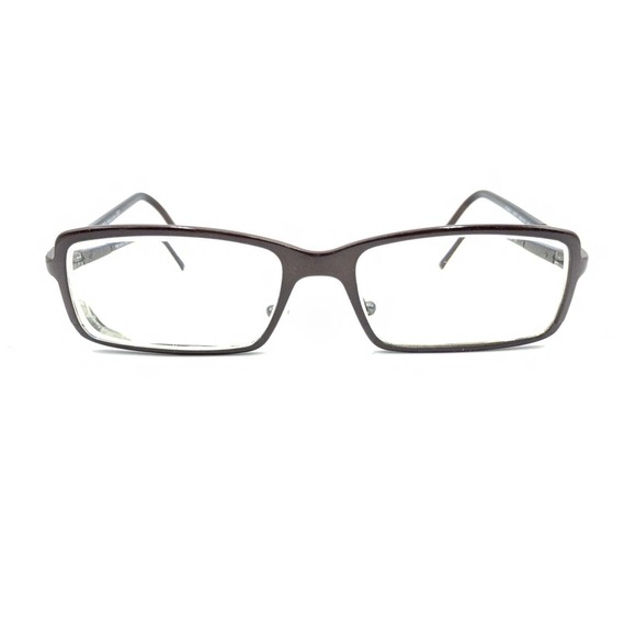 Prada PR59HV 8AE-1O1 Brown Rectangle Eyeglasses Frames 63-17 130 Italy Men Women - Picture 6 of 12